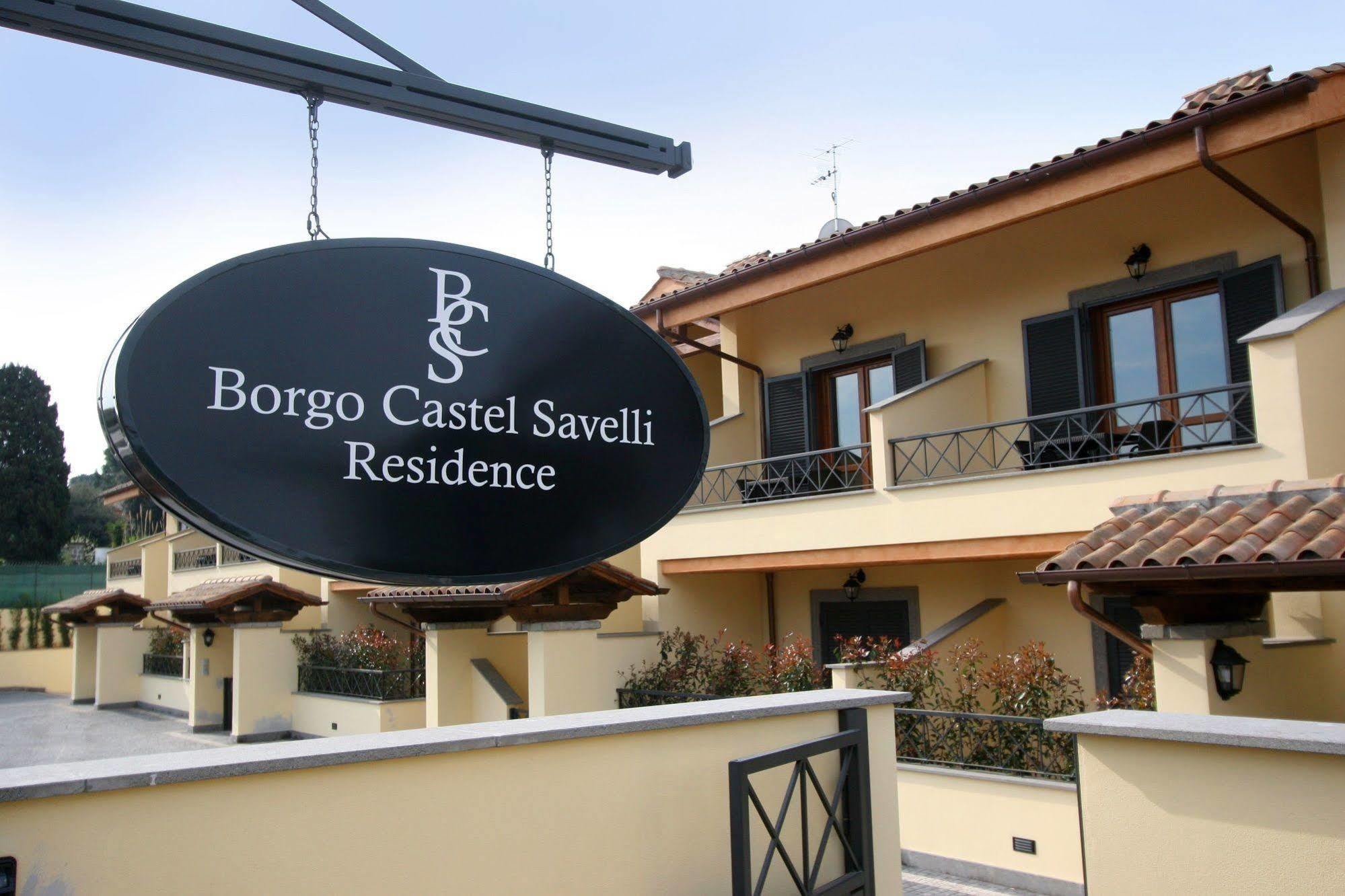 Aparthotel Borgo Castel Savelli à Grottaferrata Extérieur photo